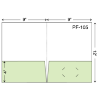PF-105 Presentation Folders
