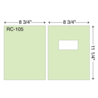 RC-105 Tax Report Covers