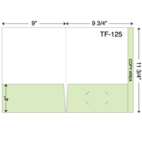 TF-125 Tab Folders