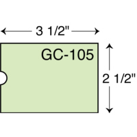 GC-105 Gift Card Sleeve