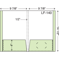 LF-140 Legal Folders