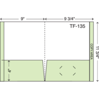 TF-135 Tab Folders