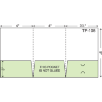 TP-105 Tri-Panel Mini Folder