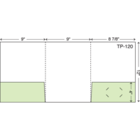 TP-120 Tri-Panel Folder